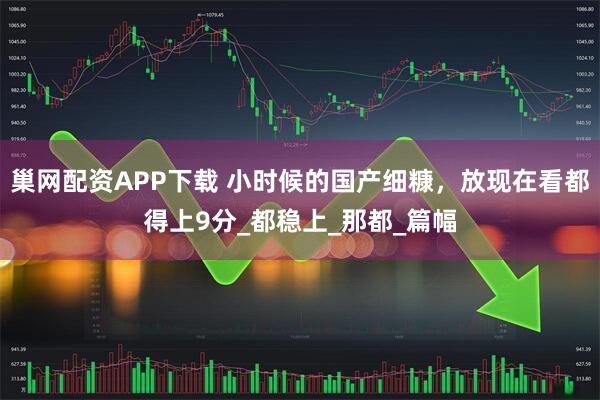 巢网配资APP下载 小时候的国产细糠，放现在看都得上9分_都稳上_那都_篇幅